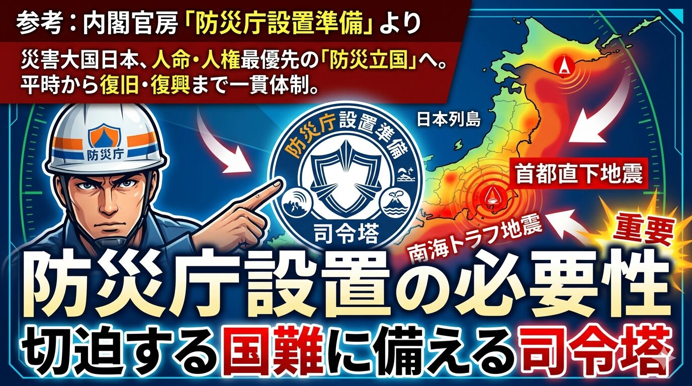 防災庁設置2026年11月1日